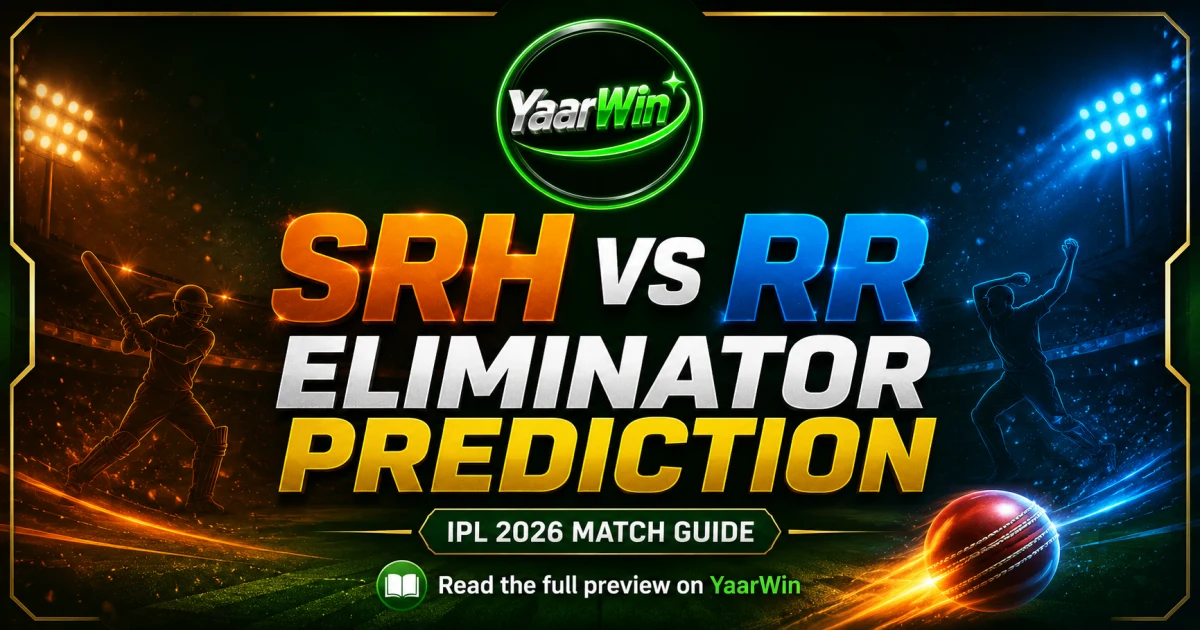 GT vs RR IPL 2026 Qualifier 2 prediction graphic
