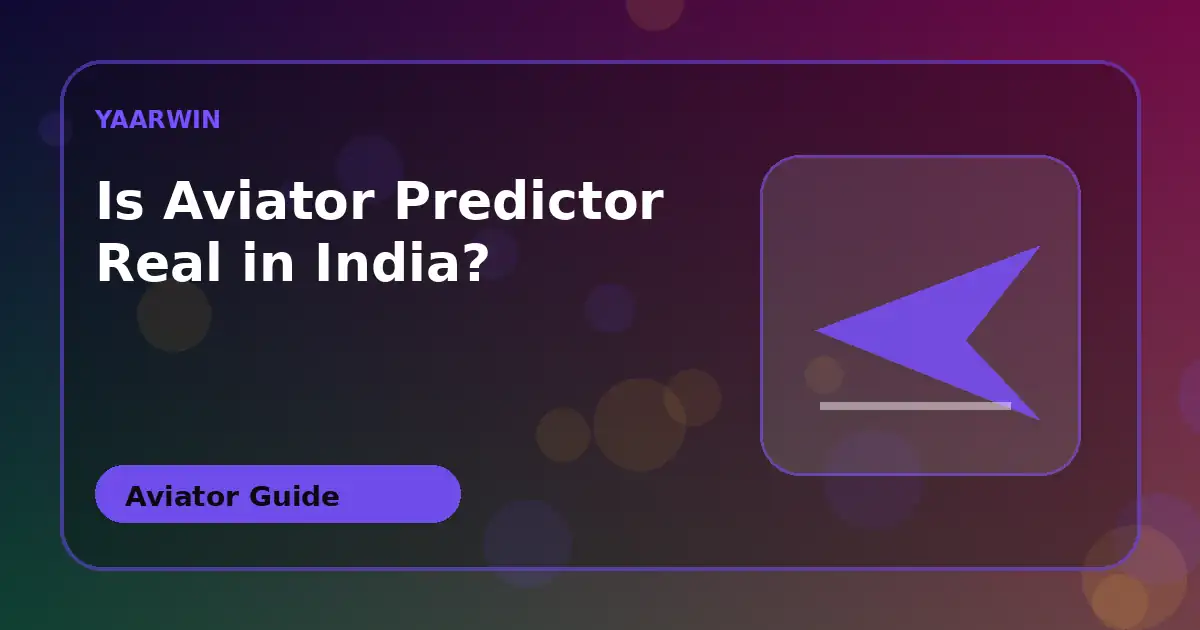 Is Aviator Predictor Real INDIA