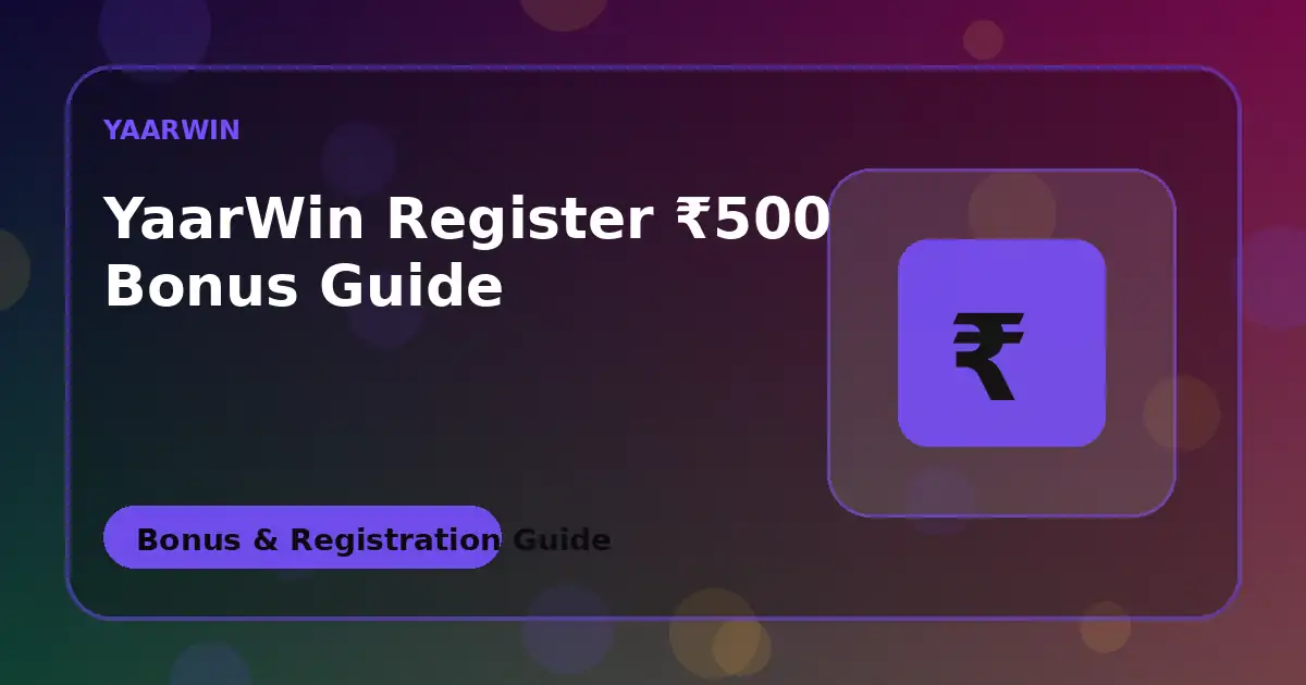 YaarWin Invite Code India: What to Check Before Using a Referral or Registration Code graphic