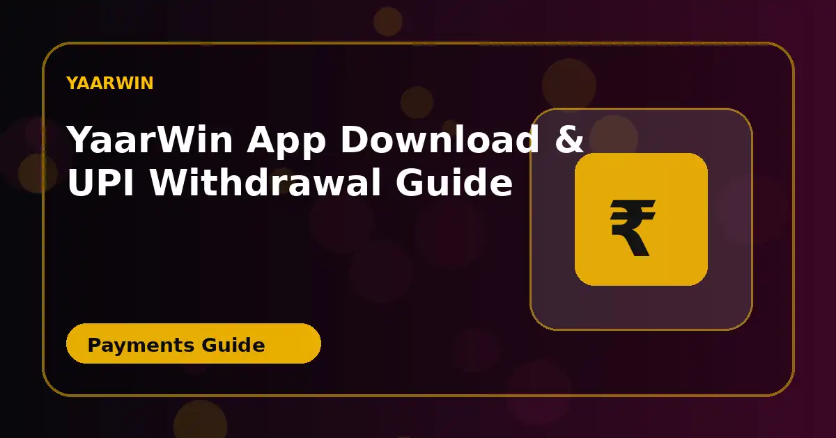 YaarWin KYC Check India graphic